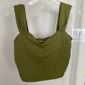Abercrombie & Fitch Green Tank Top